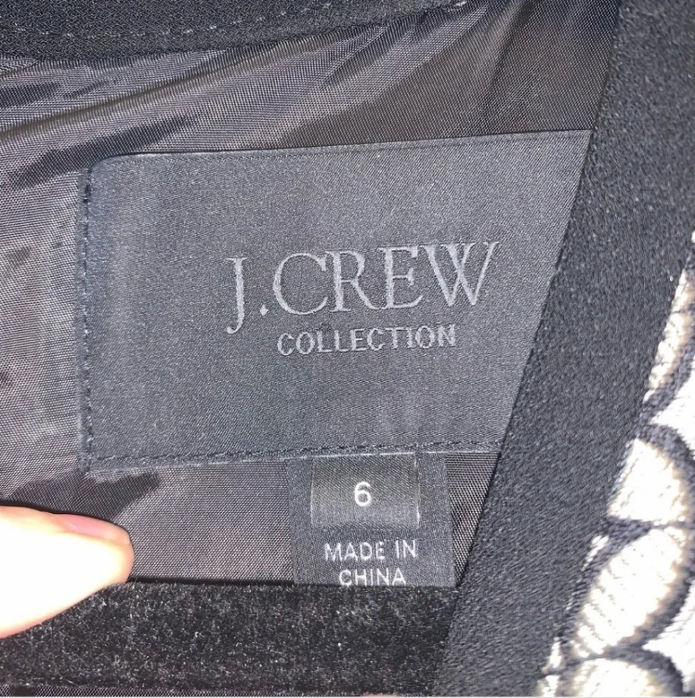 J. Crew Collection Diamond Sheath Dress Sz 6 - Picture 5 of 9